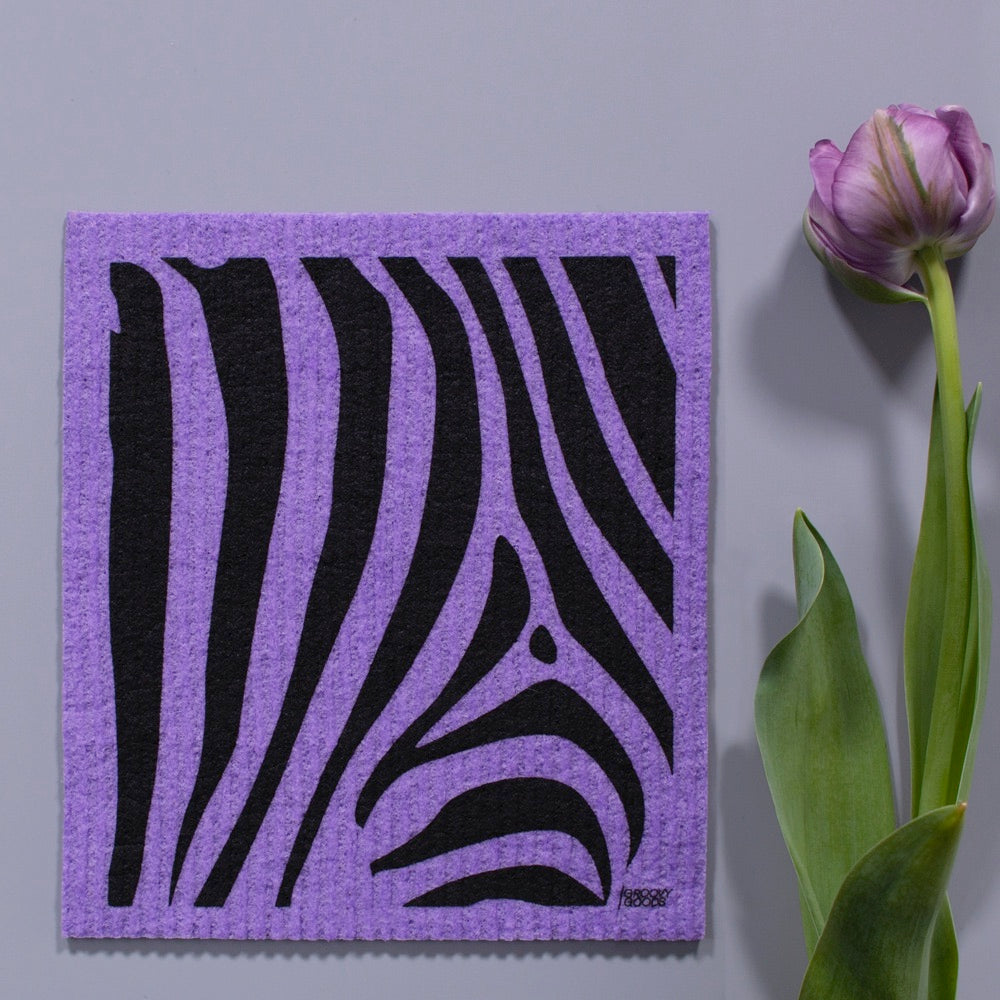 Zebra (Purple)

